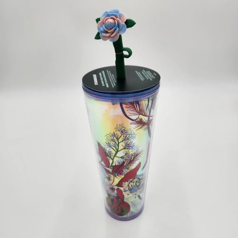 Christmas 2023 Starbucks Limited Edition‎ Holiday  Venti Cold Cup Tumbler Pastel